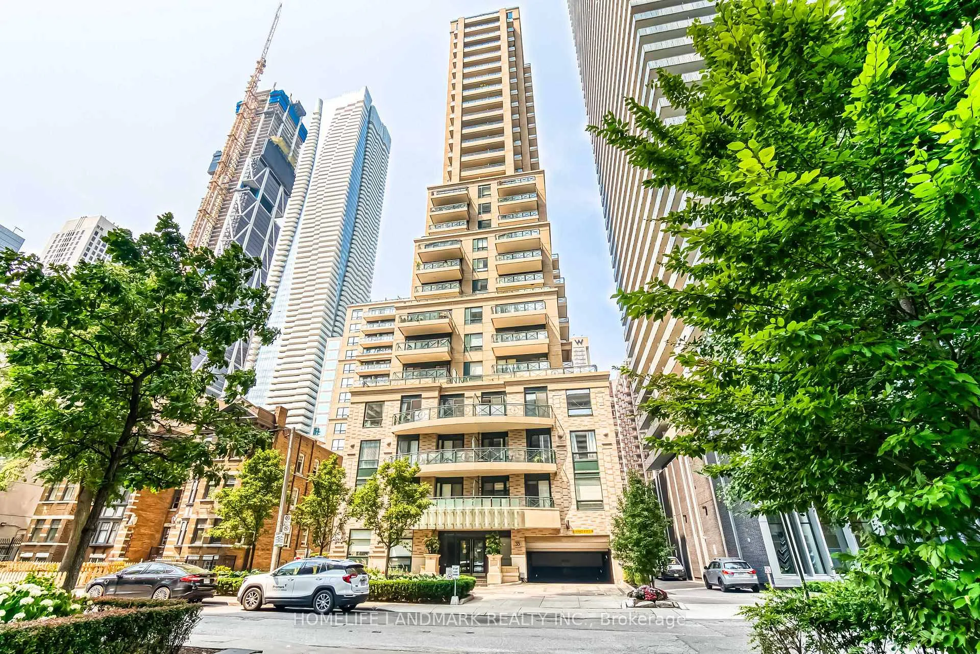 Front of Unit 2701, 35 Hayden Street