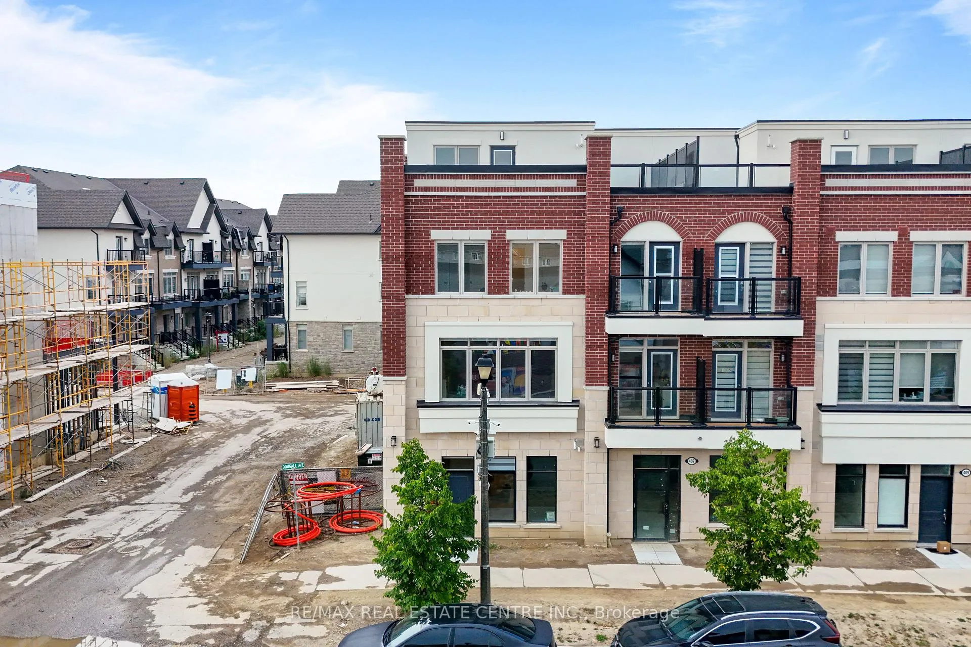 Front of 405 Dougall Avenue