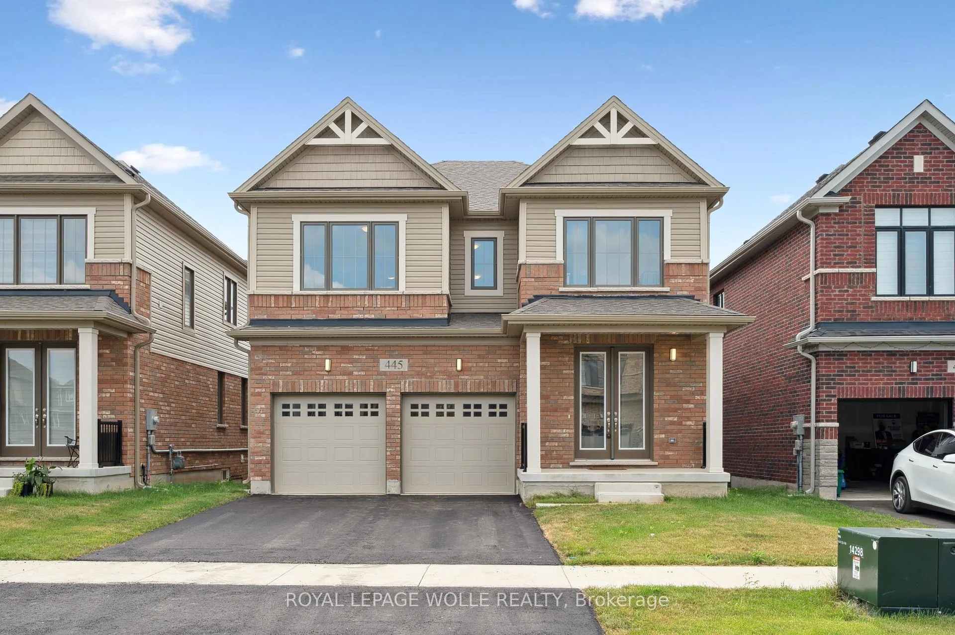 Front of 445 Robert Woolner Street