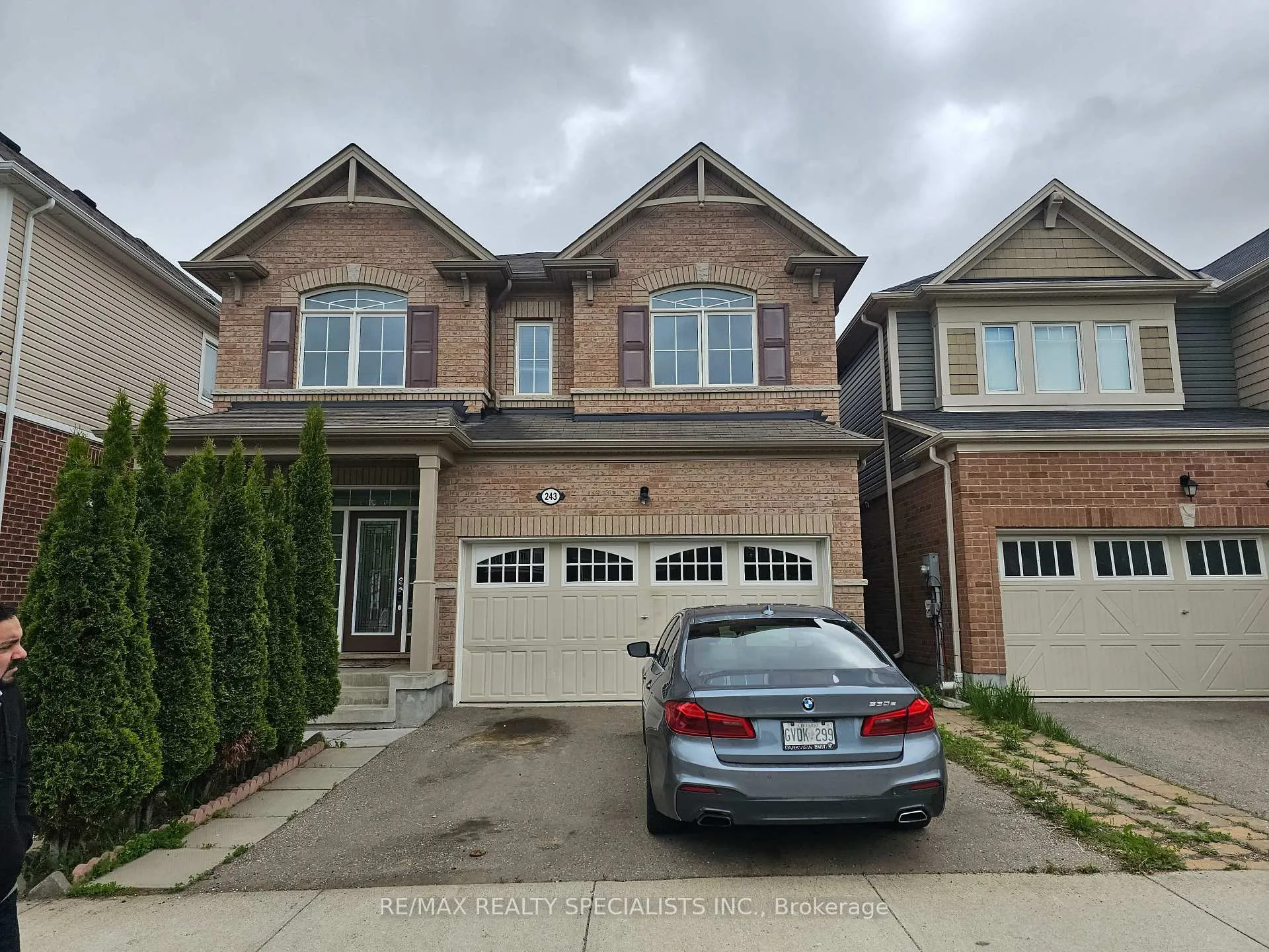 Front of 243 Seabrook Drive