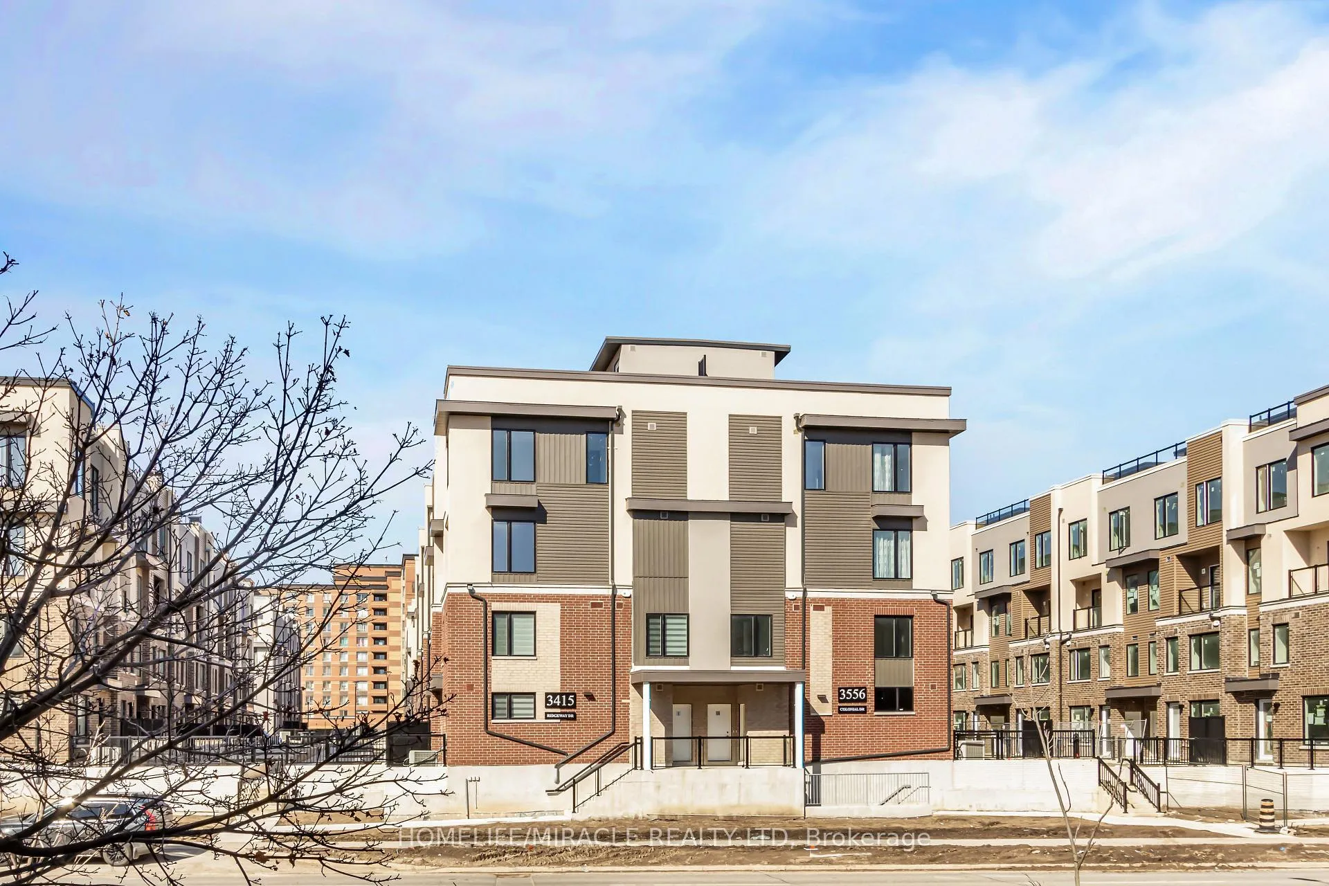 Front of Unit 16, 3415 Ridgeway Drive