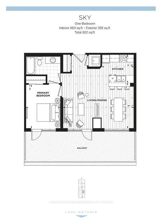 Photo 3 of Unit 1202, 461 Green Road, Hamilton, Stoney Creek — HOMEH