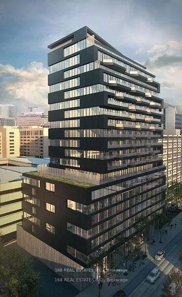 Front of Unit 702, 195 McCaul Street