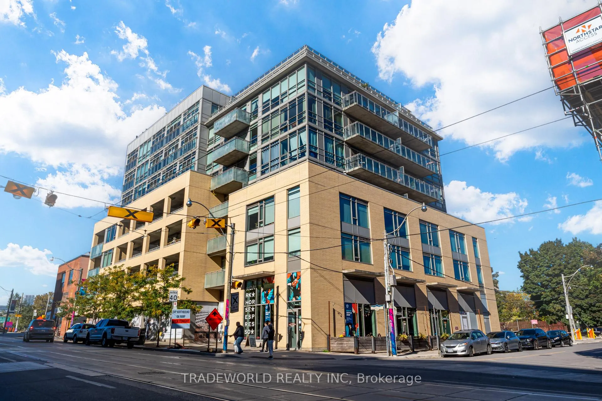 Front of Unit 308, 630 Queen Street E
