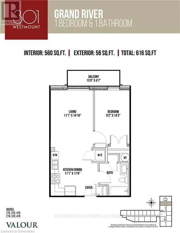 Photo 38 of Unit 319, 301 Westmount Road W, Kitchener — HOMEH