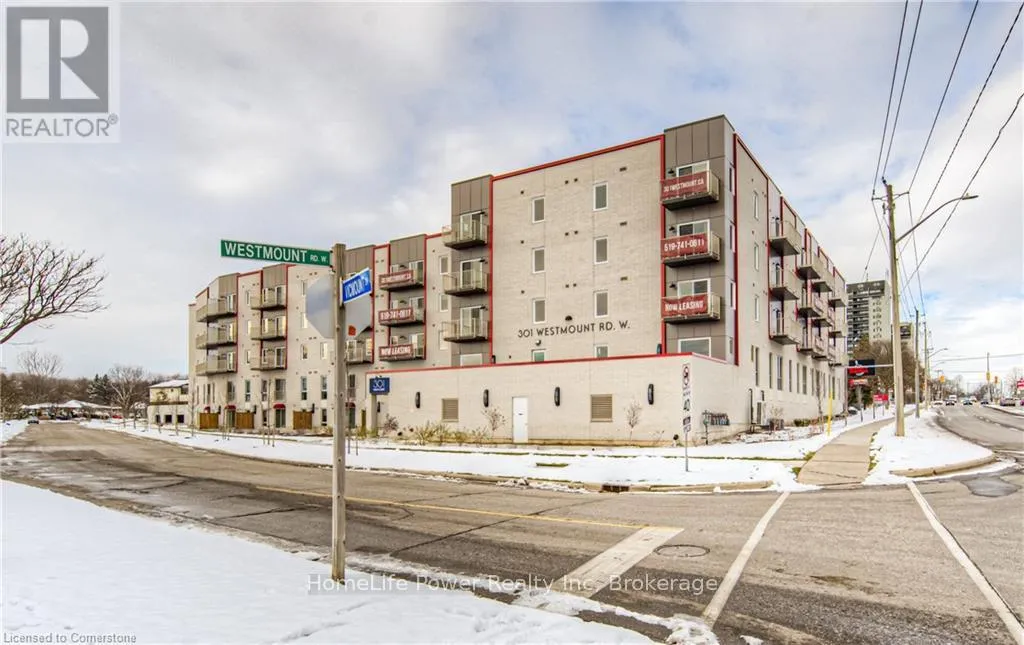 Photo 3 of Unit 308, 301 Westmount Road W, Kitchener — HOMEH