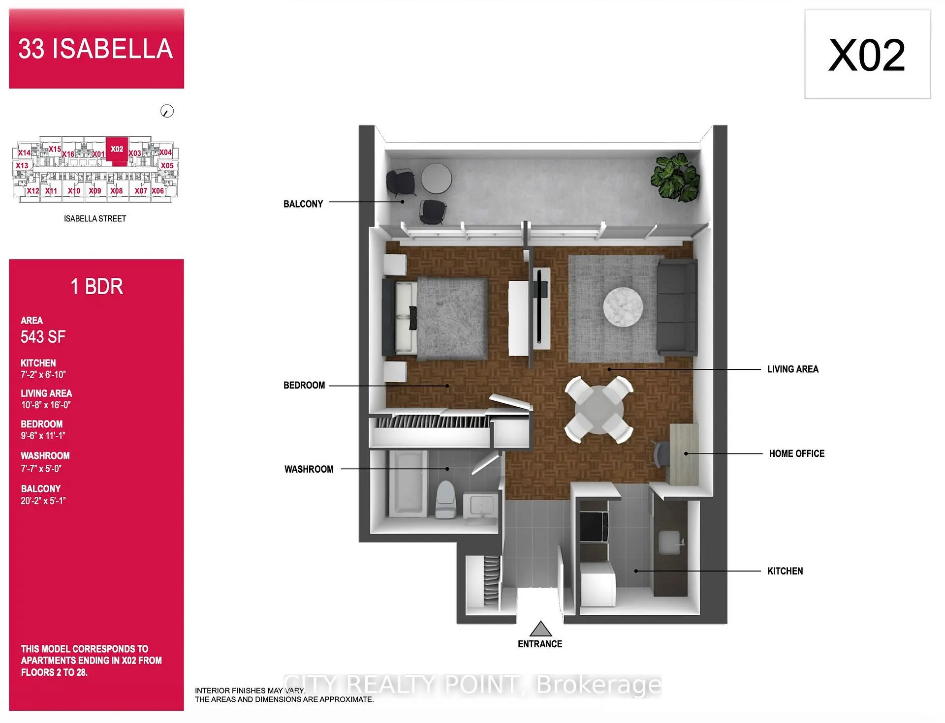 Photo 21 of Unit 902, 33 Isabella Street, Toronto, Church-Yonge Corridor — HOMEH