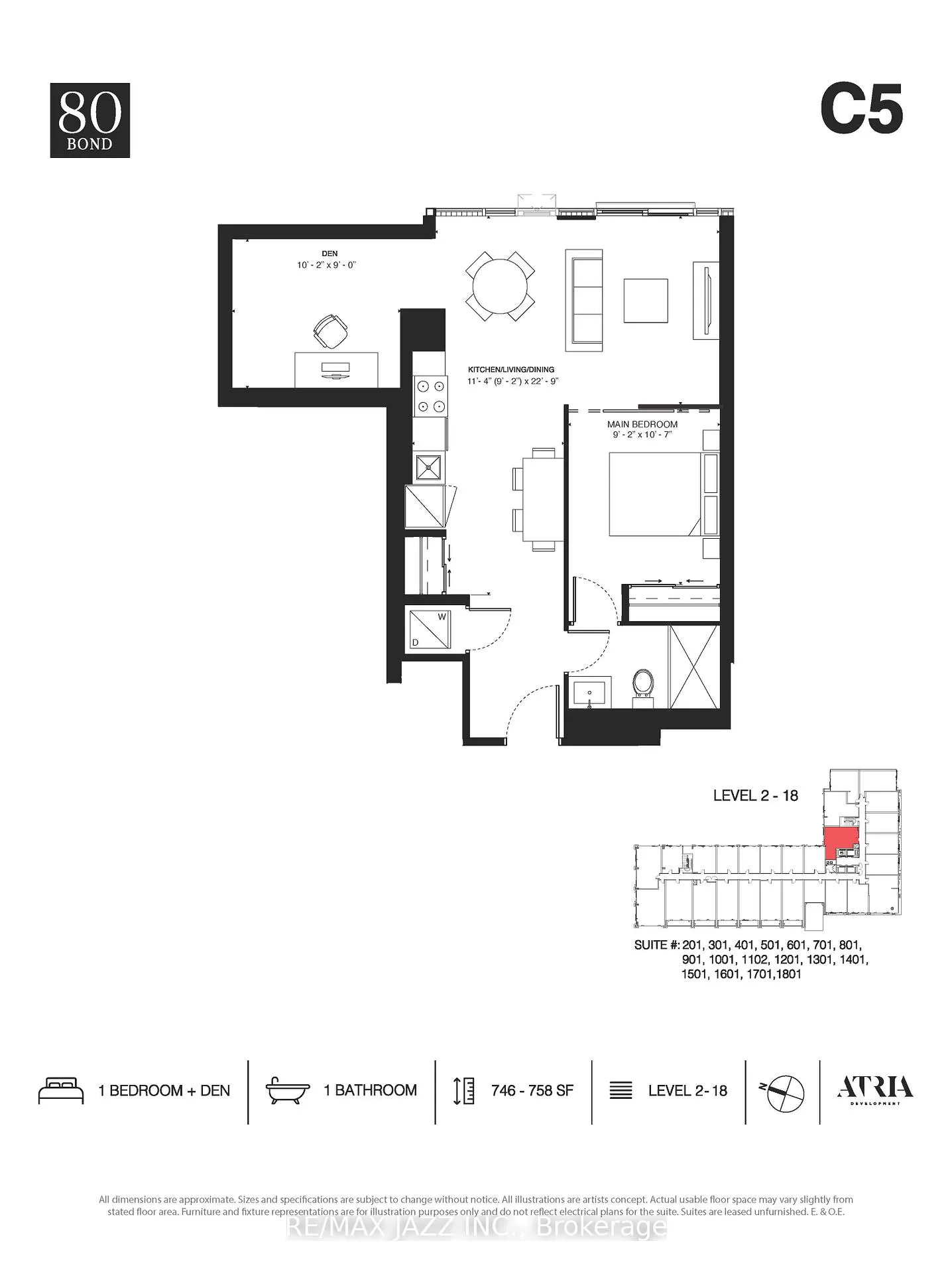 Photo 2 of Unit 1501, 80 Bond Street E, Oshawa, O'Neill — HOMEH