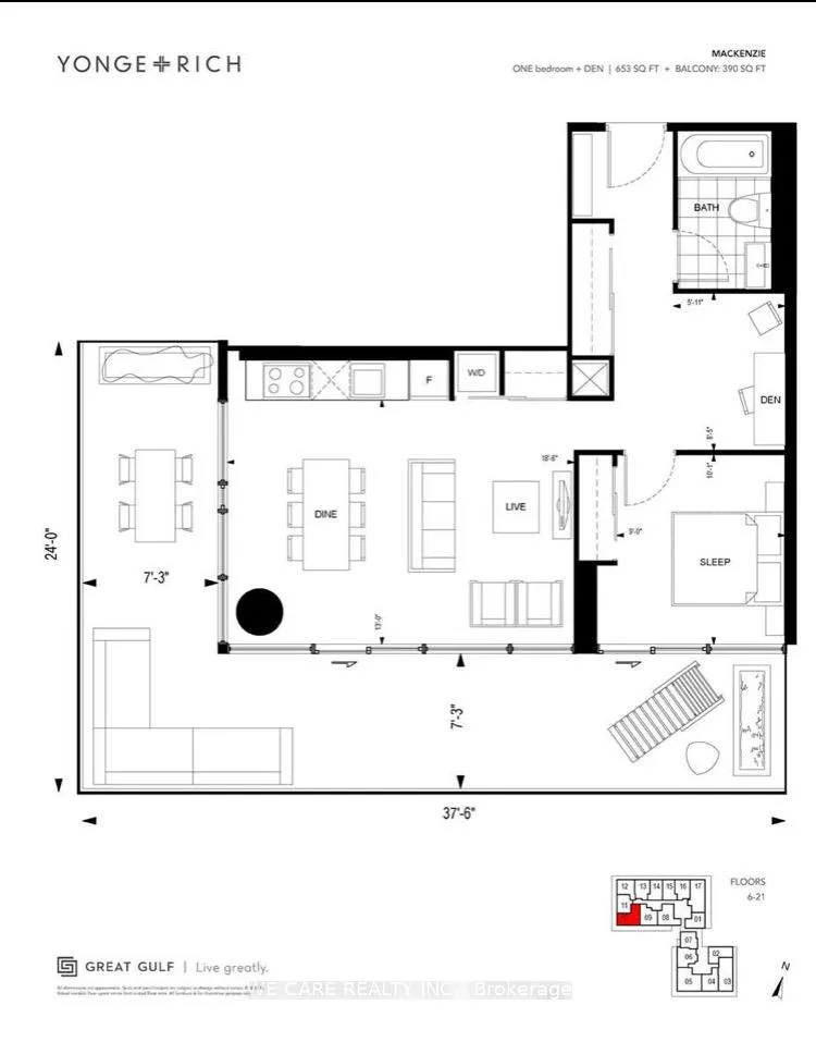 Photo 2 of Unit 1310, 25 Richmond Street E, Toronto, Church-Yonge Corridor — HOMEH