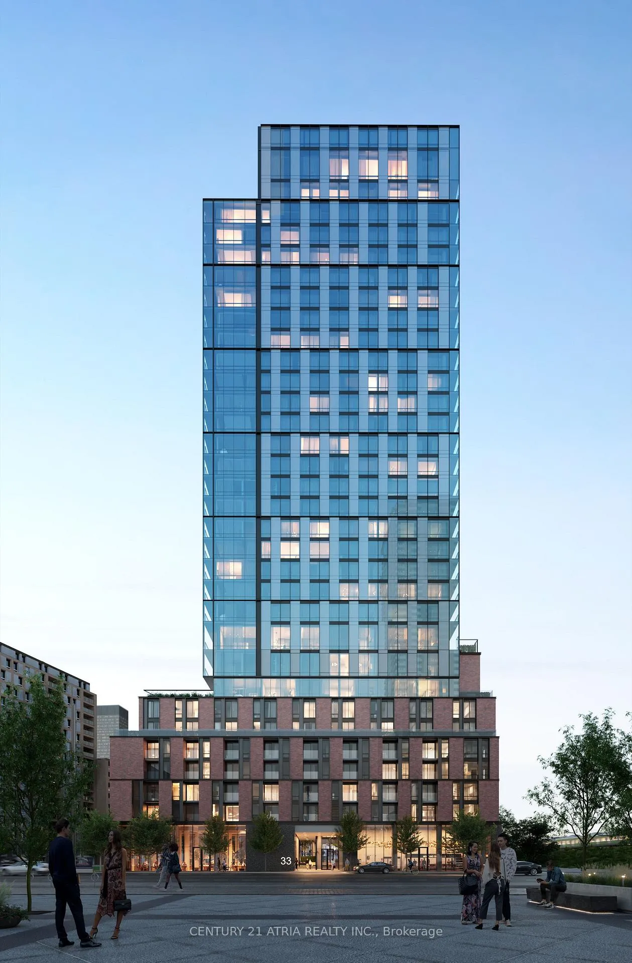 Front of Unit 3201, 33 Parliament Street