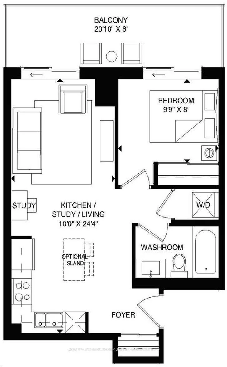 Photo 15 of Unit 1609, 128 King Street N, Waterloo, Downtown Waterloo — HOMEH