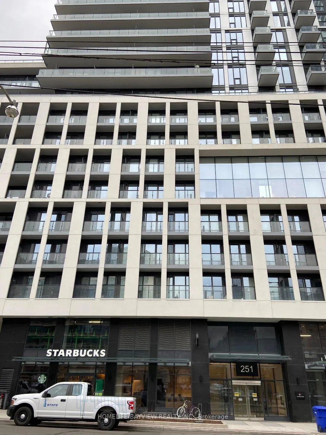 Front of Unit 2004, 251 jarvis Street