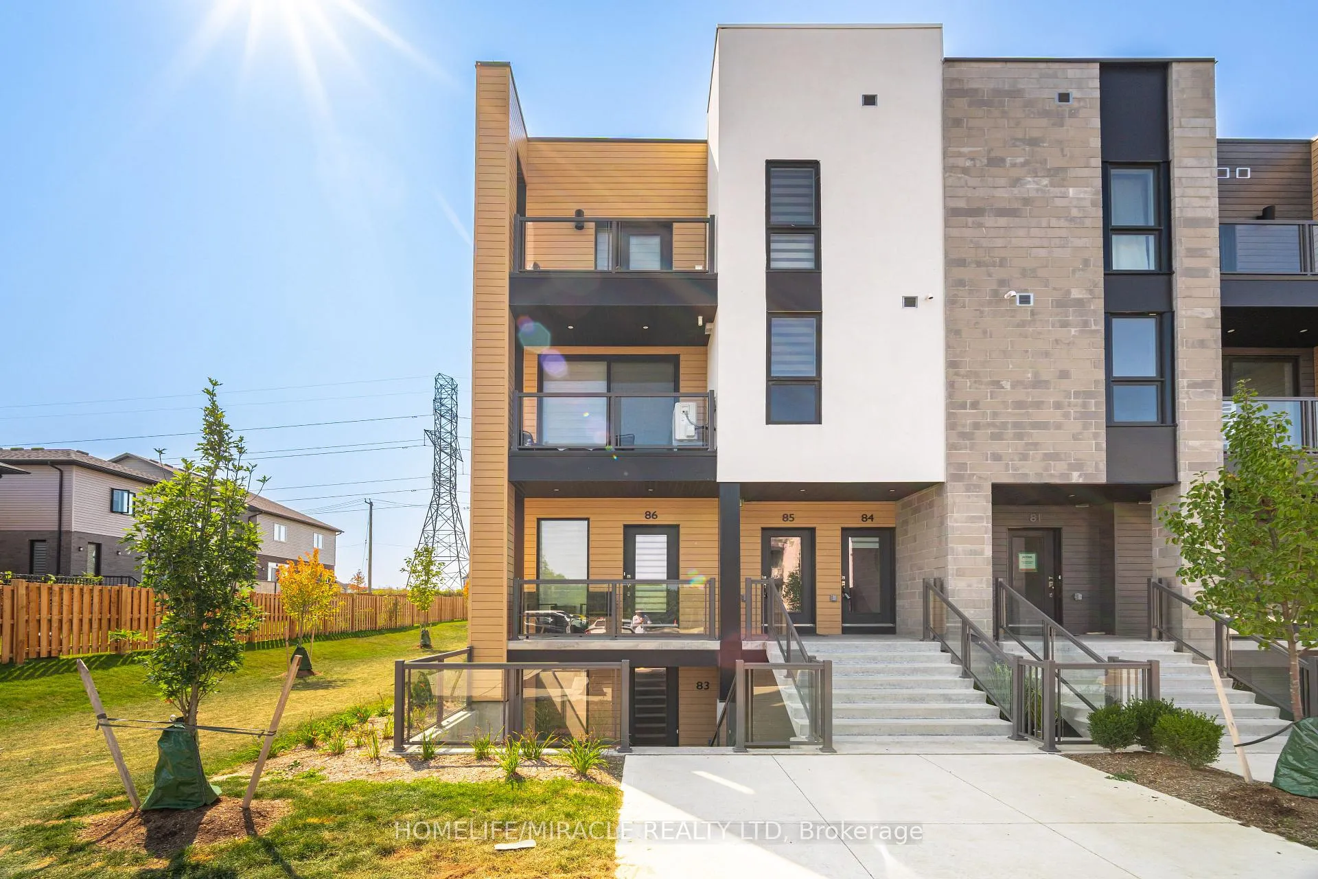 Front of Unit 83, 261 Woodbine Avenue