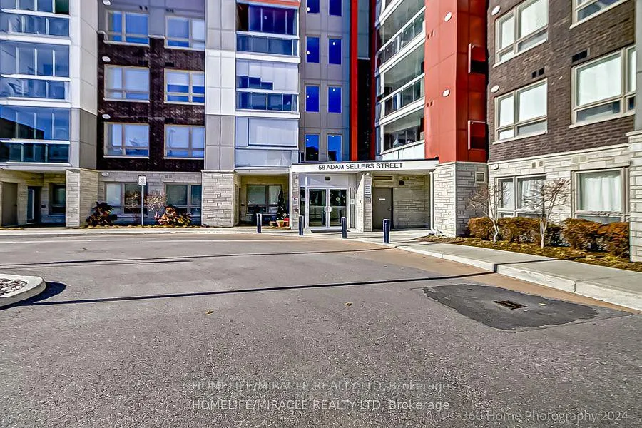 Front of Unit 408, 58 Adam Sellers Street
