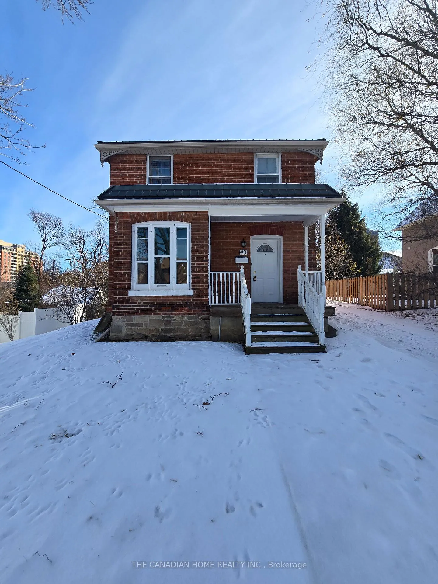 Front of 43 David Street
