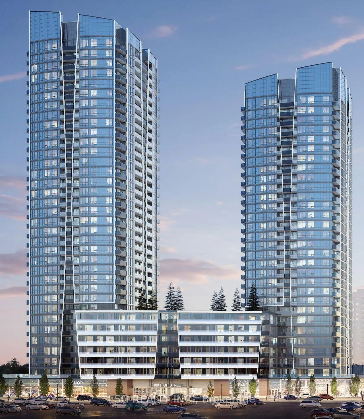 Front of Unit 2408, 50 Uppermall Way