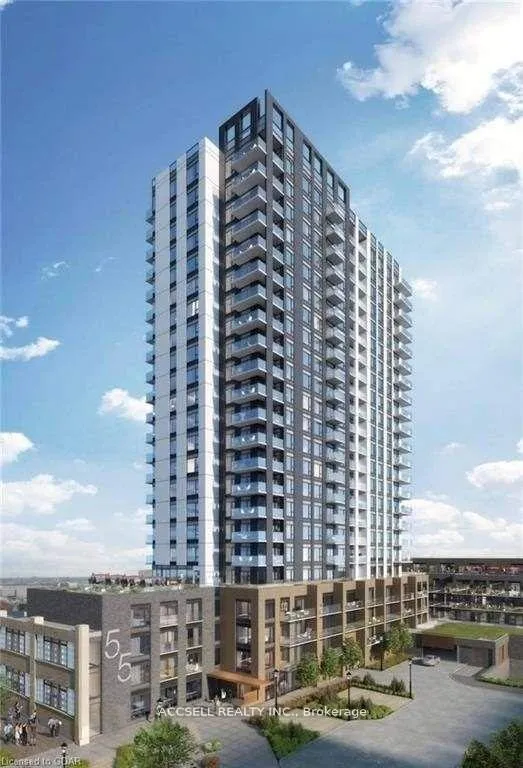 Front of Unit 2307, 55 Duke Street W