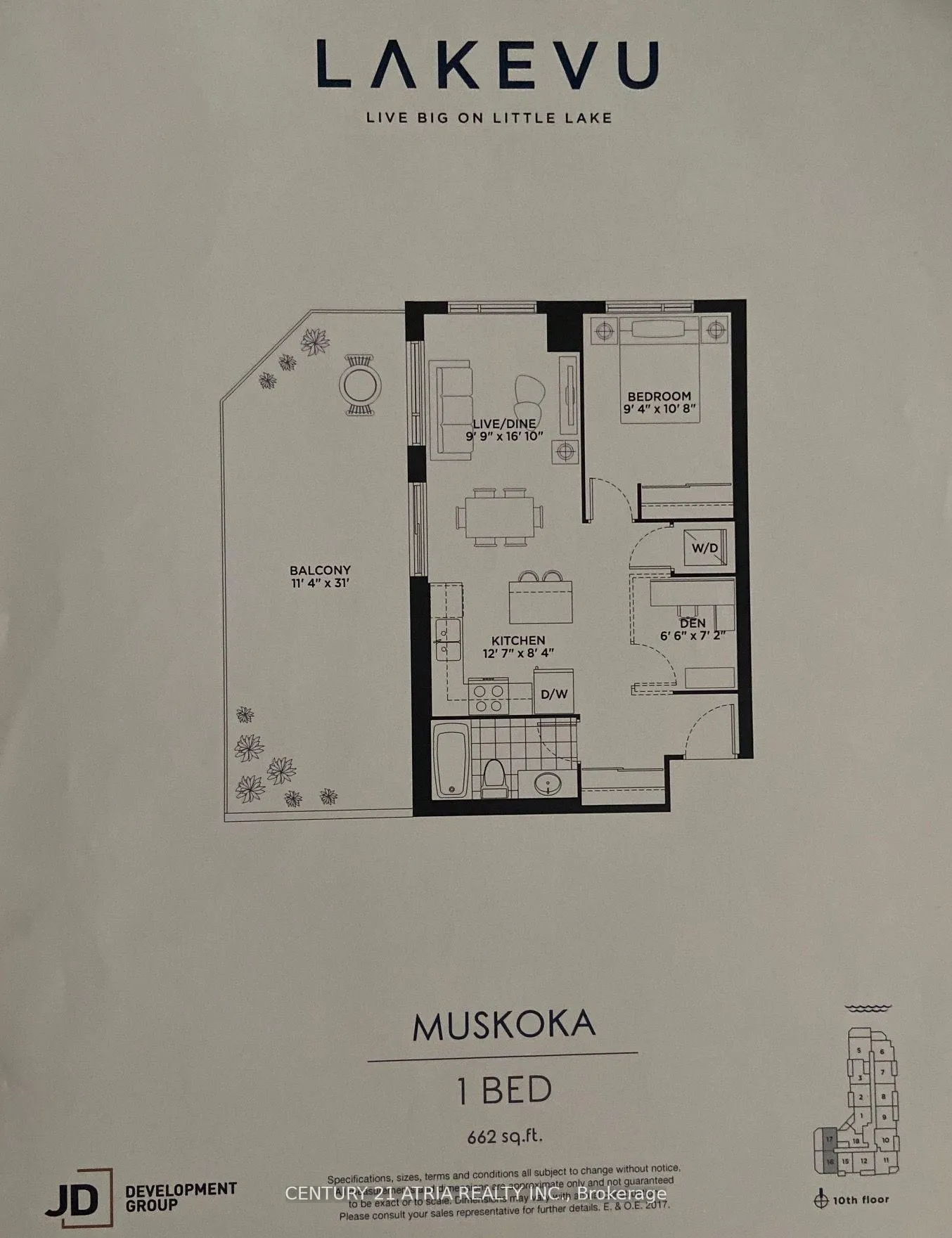 Photo 16 of Unit 1016, 58 Lakeside Terrace, Barrie, Little Lake — HOMEH