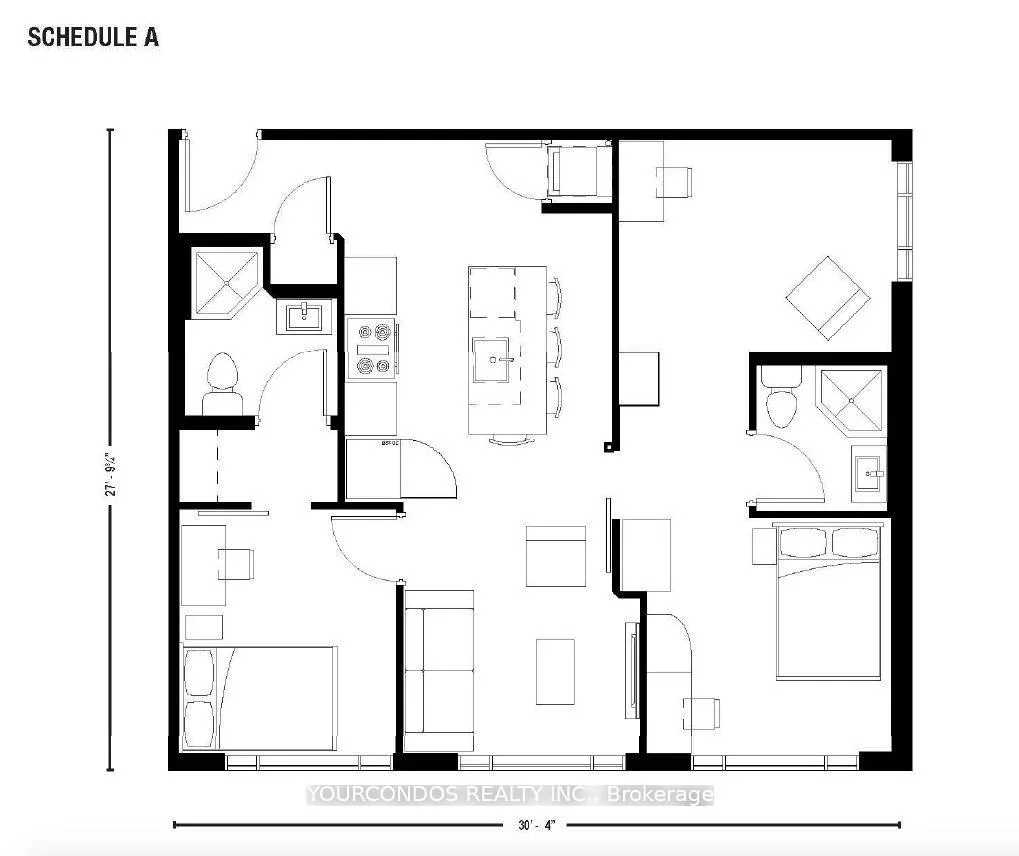 Photo 11 of Unit S2202, 330 Phillip Street, Waterloo, Beechwood/University — HOMEH