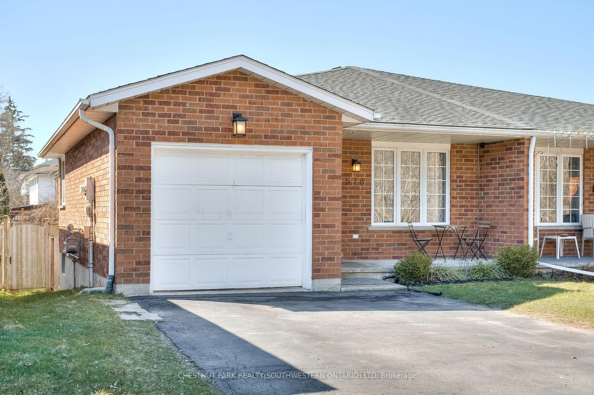 Front of 578 Old Huron Place