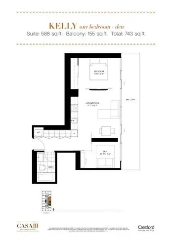Front of Unit 4313, 50 Charles Street E