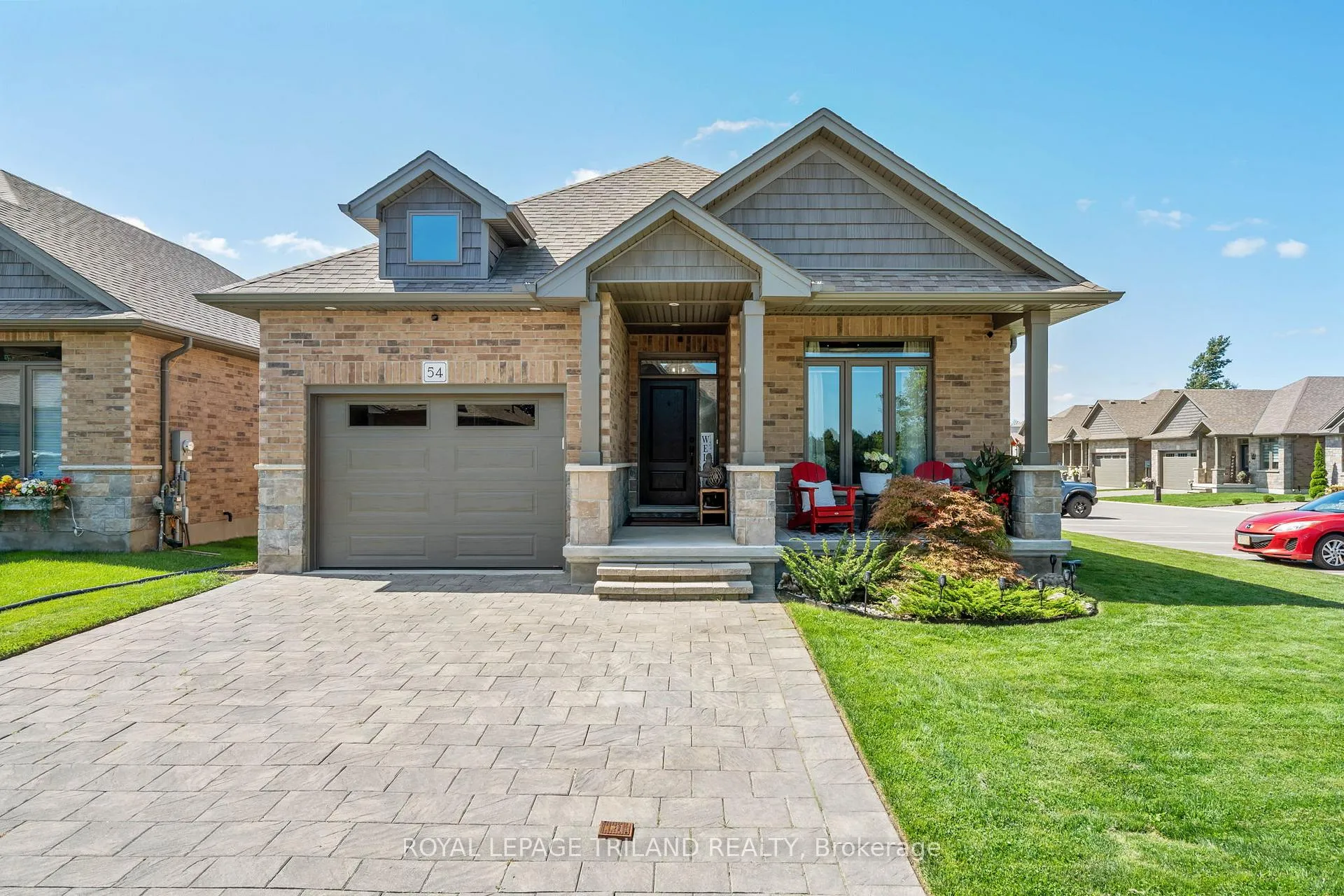 Front of Unit 54, 159 Collins Way