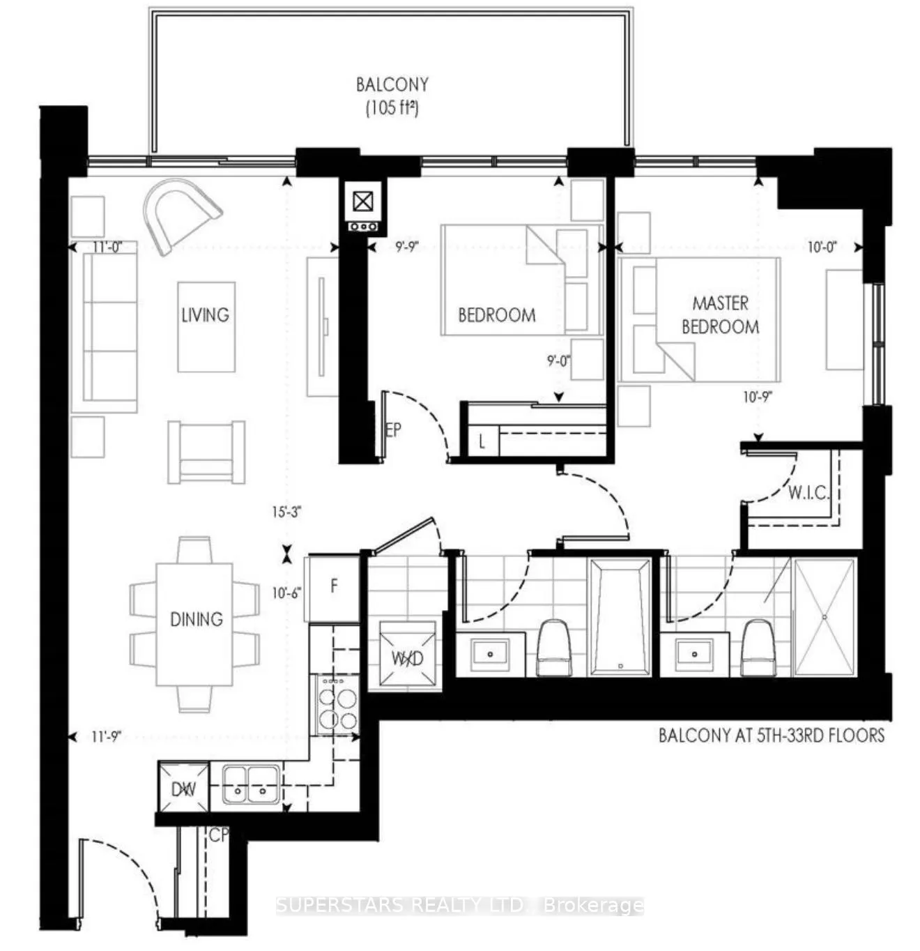 Photo 4 of Unit 1202, 38 Gandhi Lane, Markham, Commerce Valley — HOMEH
