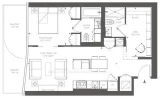 Photo 2 of Unit #1008, 1 Bloor Street E, Toronto, Church-Yonge Corridor — HOMEH