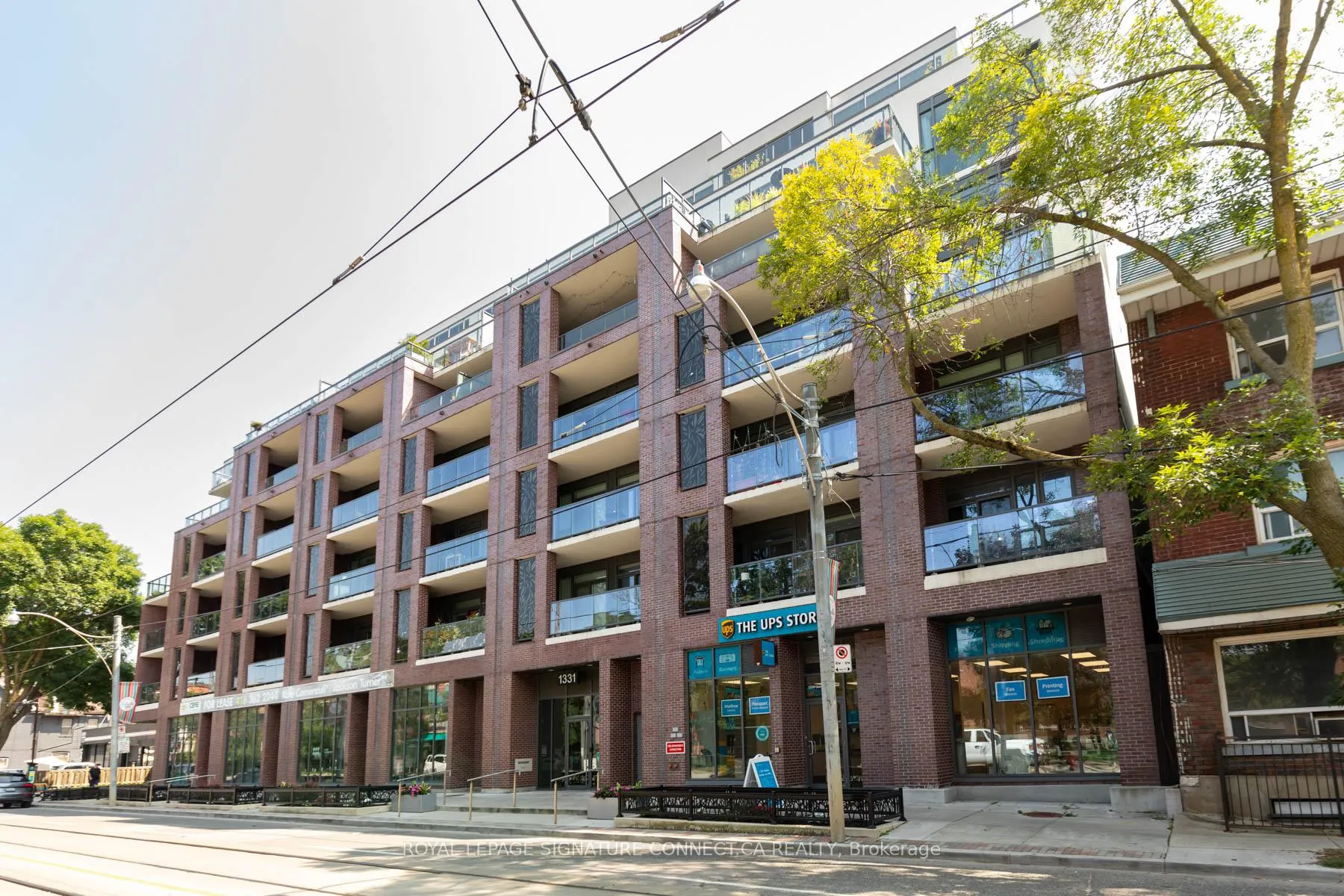 Front of Unit 207, 1331 Queen Street E