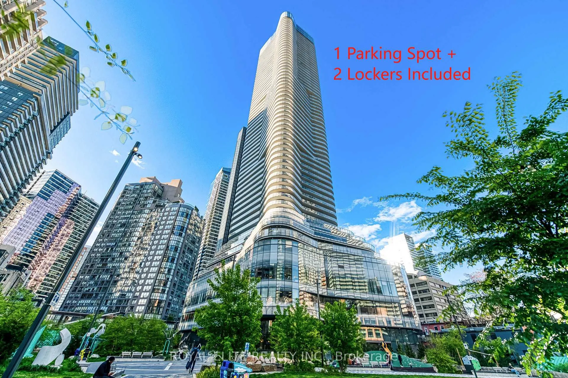 Front of Unit 612, 11 Wellesley Street W