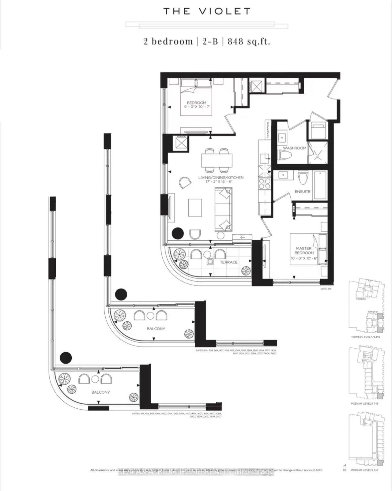 Photo 14 of Unit 1504, 38 Andre de Grasse Street, Markham, Unionville — HOMEH