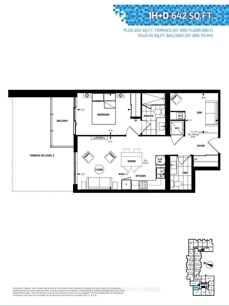 Photo 1 of Unit 508, 38 Water Walk Drive, Markham, Unionville — HOMEH