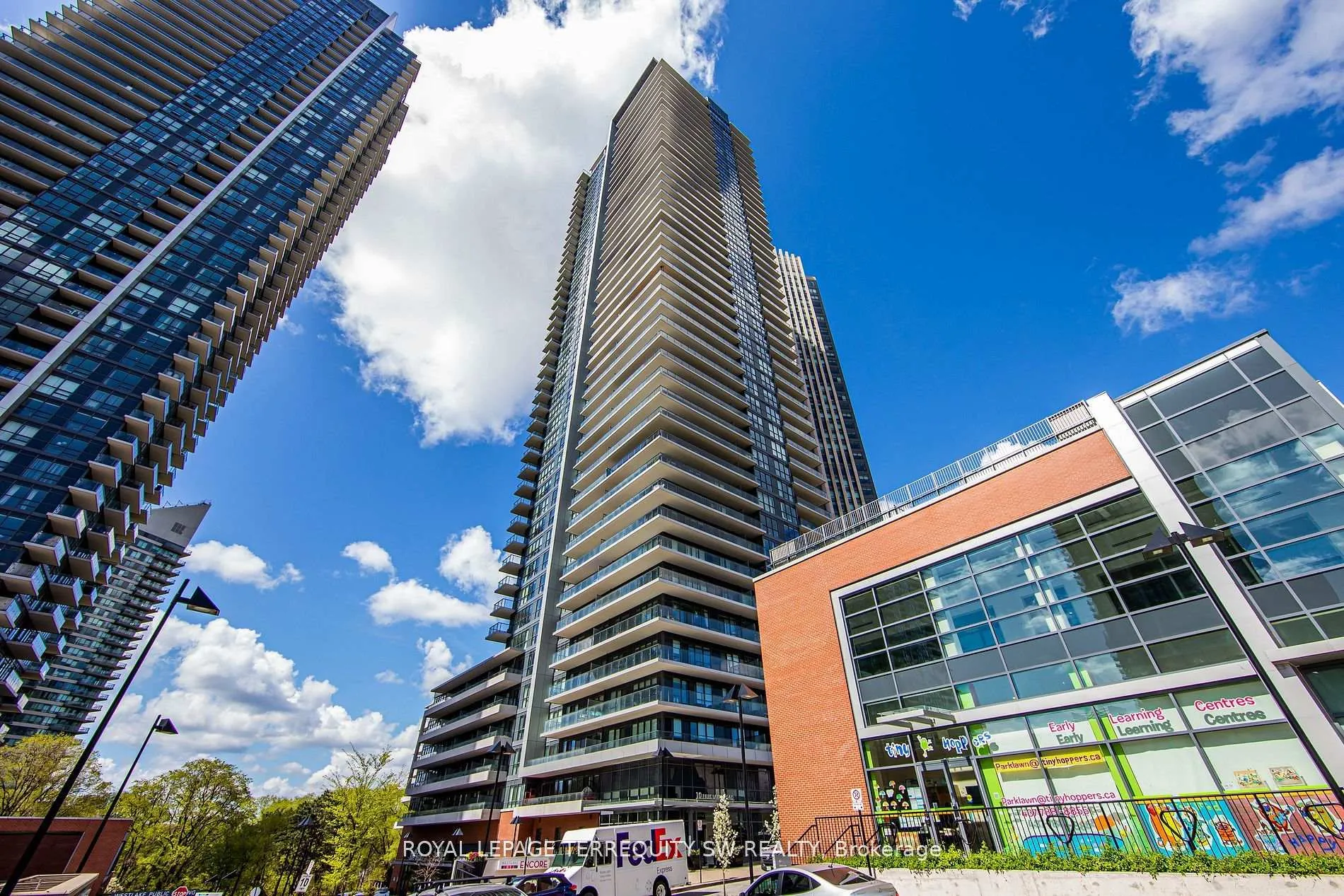 Front of Unit 1208, 10 Park Lawn Road