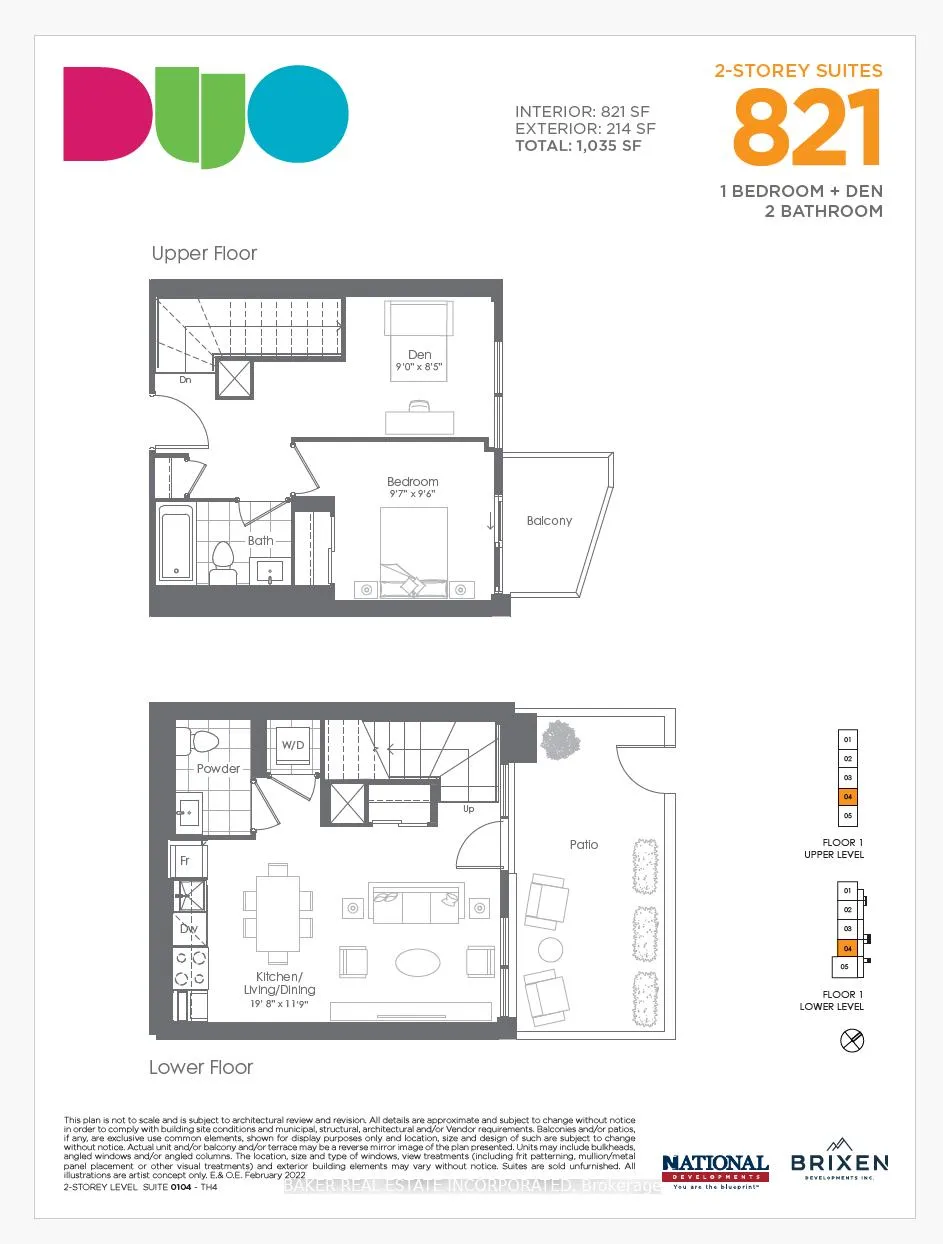 Front of Unit 104, 260 Malta Avenue