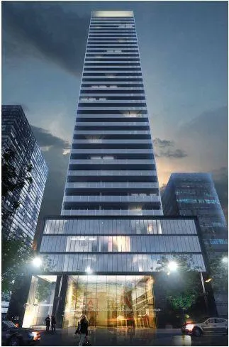 Front of Unit 305, 28 Wellesley Street E