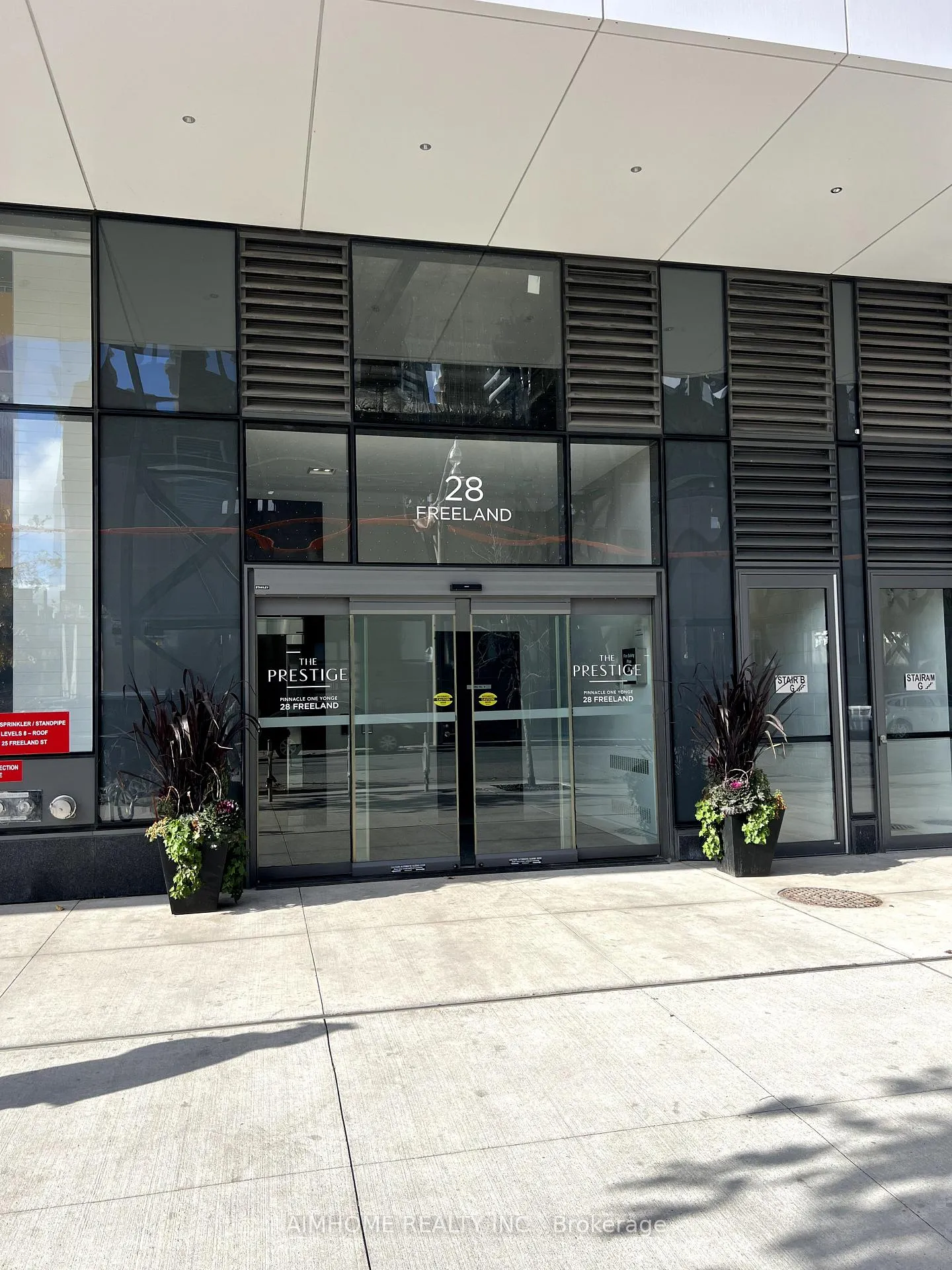 Front of Unit 2305, 28 Freeland Street