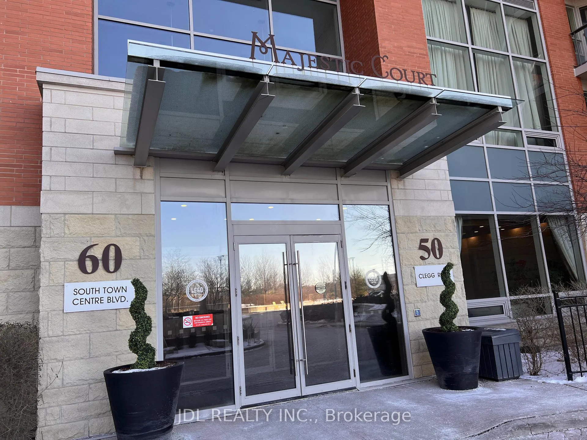 Front of Unit 208, 60 South Town Centre Boulevard