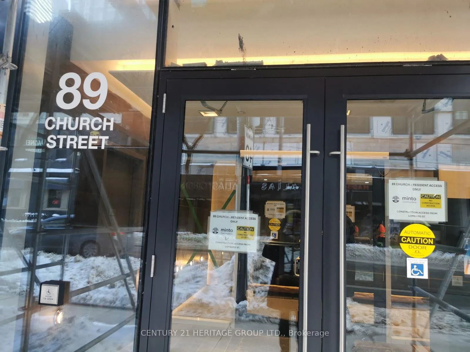 Front of Unit 304, 89 Church Street