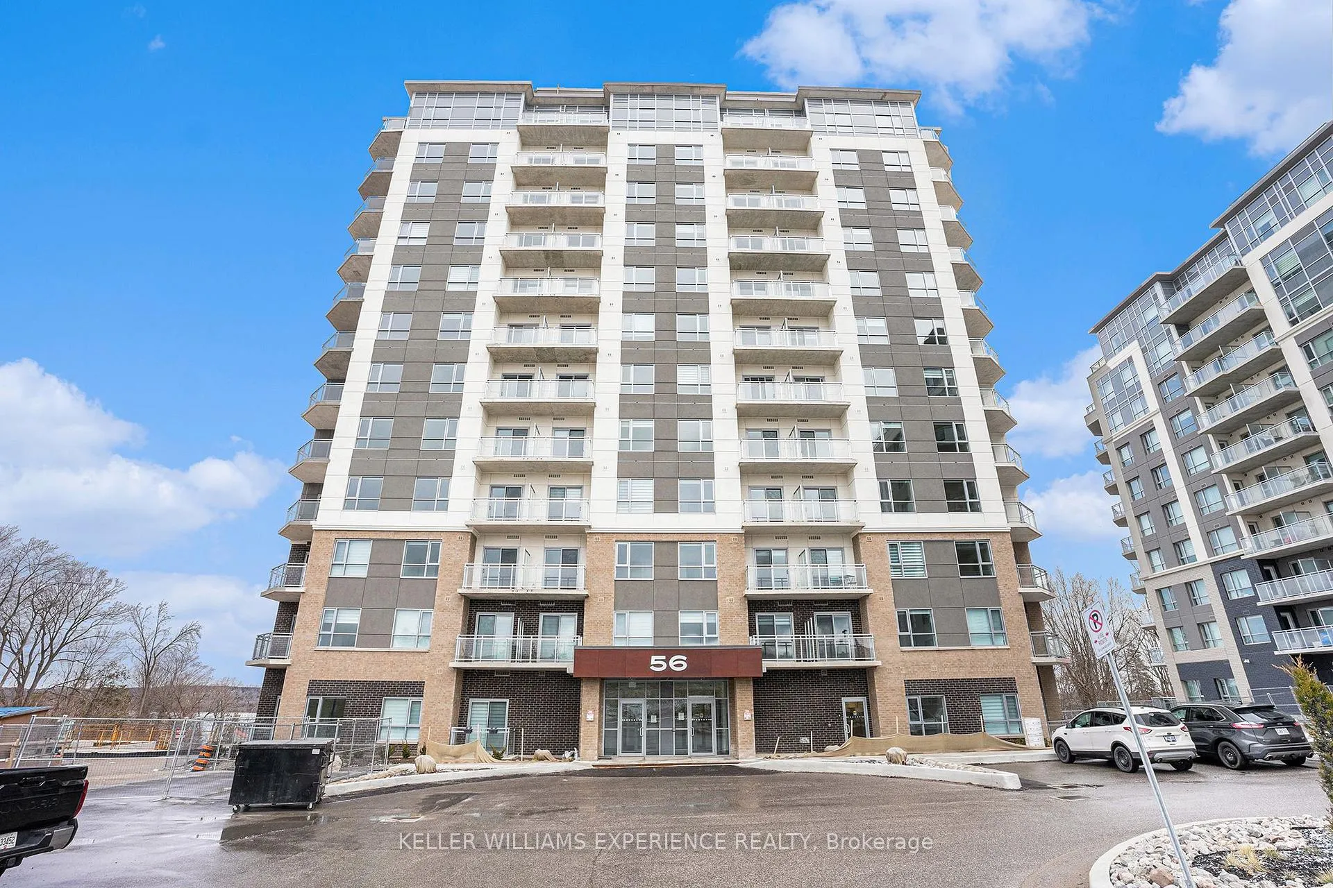 Front of Unit 302, 56 Lakeside Terrace
