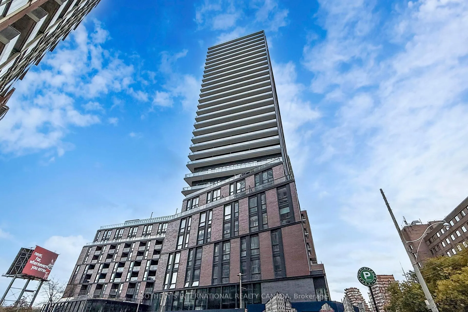 Front of Unit 1408, 35 Parliament Street