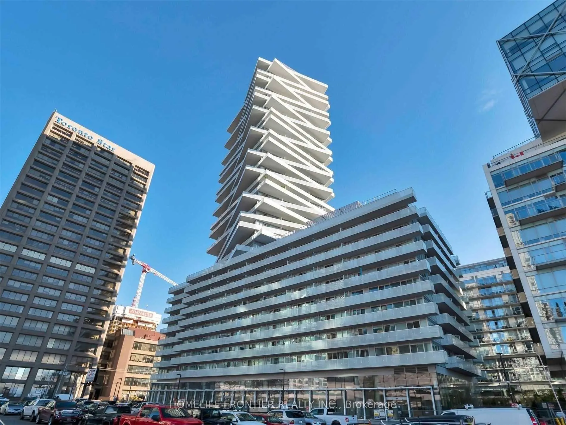 Front of Unit 1302, 15 Queens Quay E