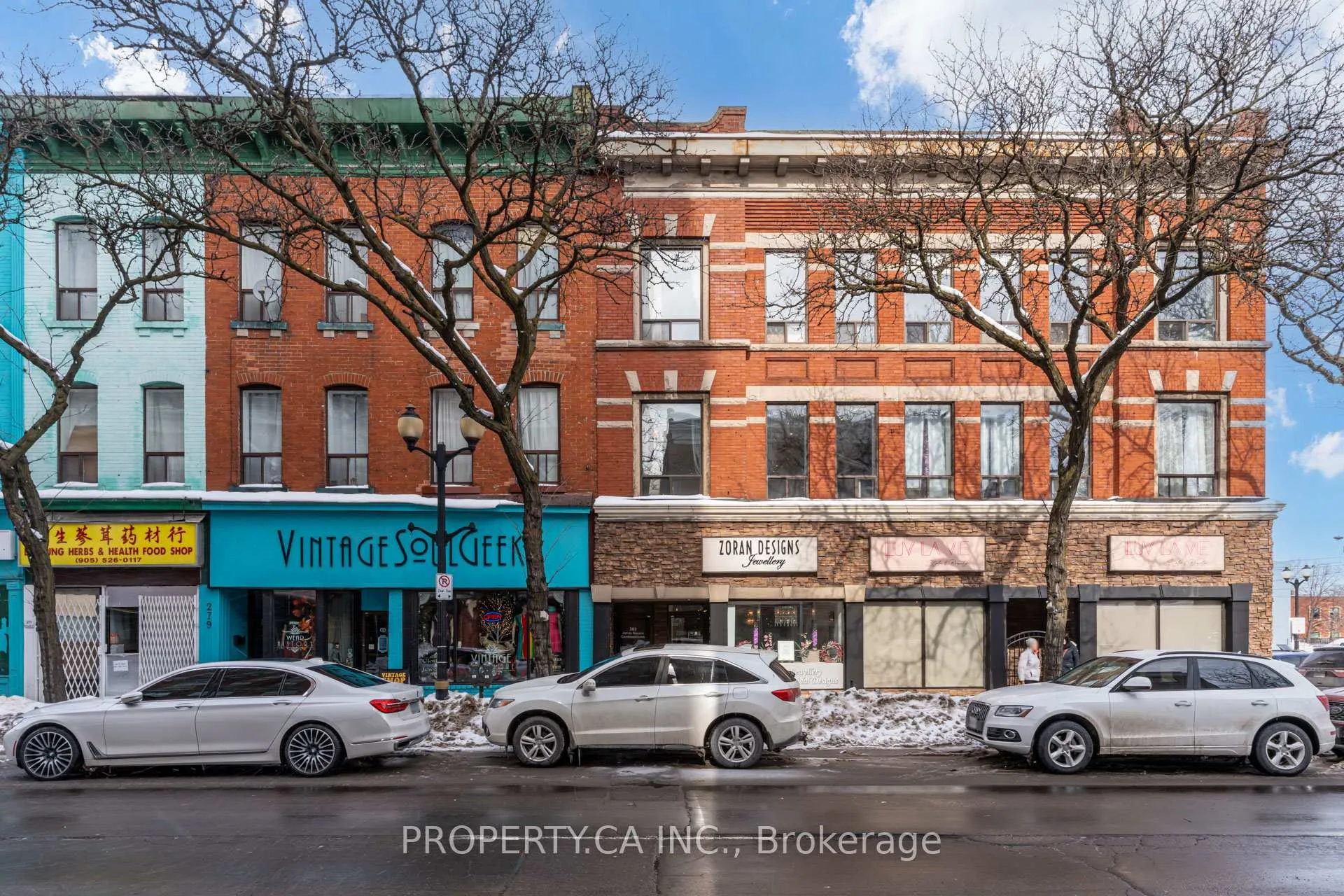 Front of Unit 201, 283 King Street E