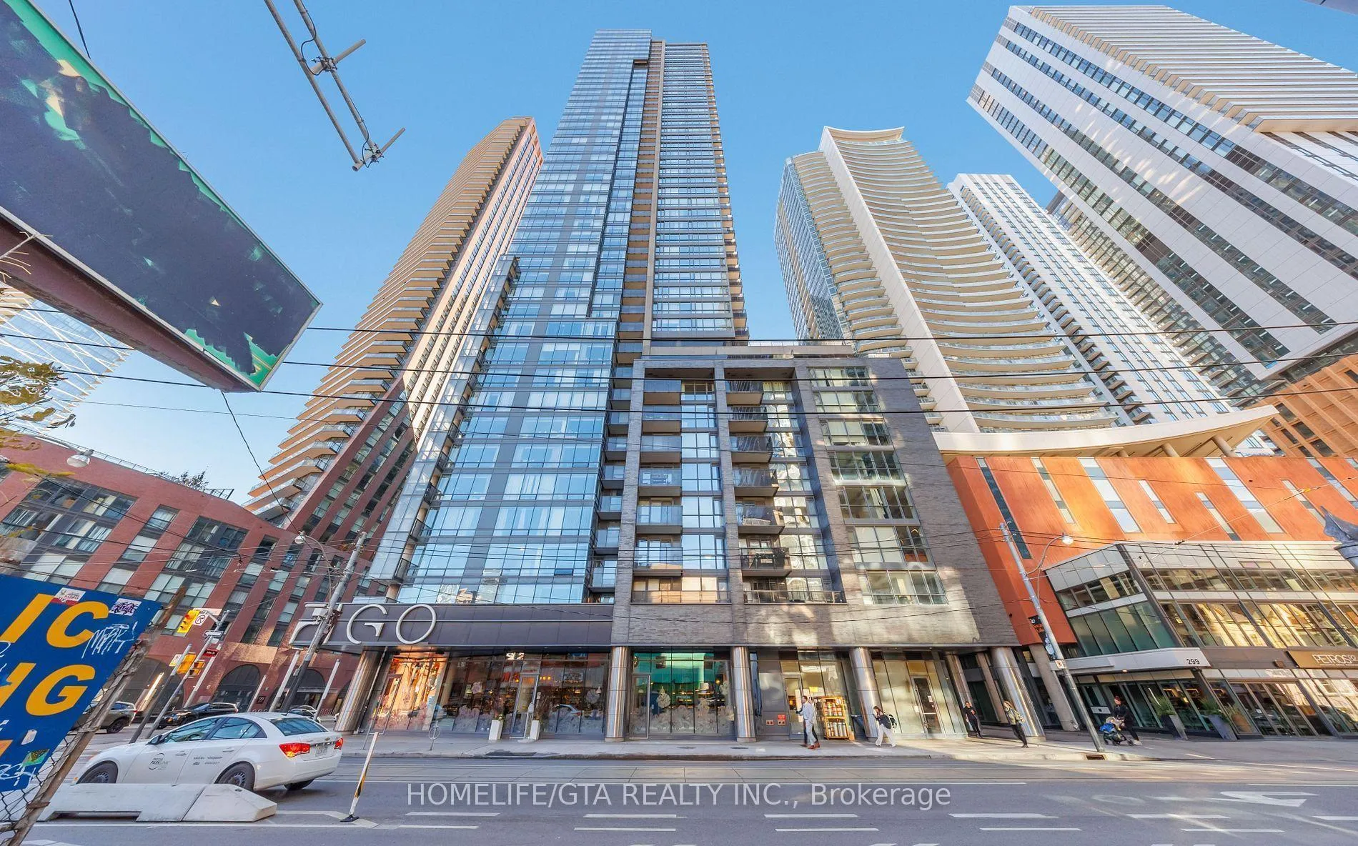 Front of Unit 1904, 295 Adelaide Street W