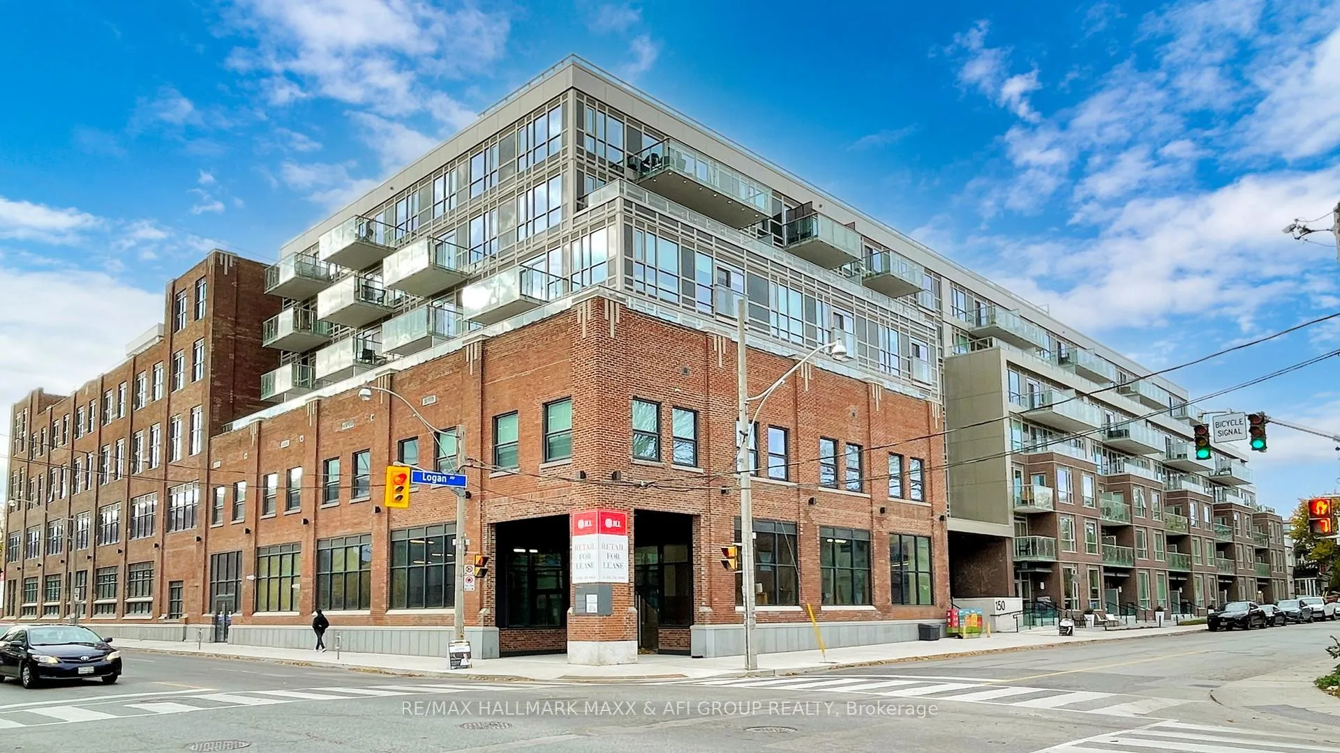 Front of Unit 431, 150 Logan Avenue