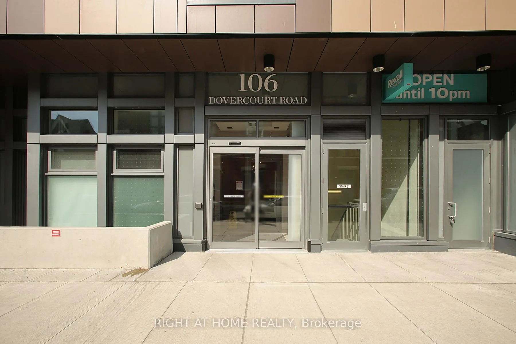 Front of Unit 320, 106 Dovercourt Road