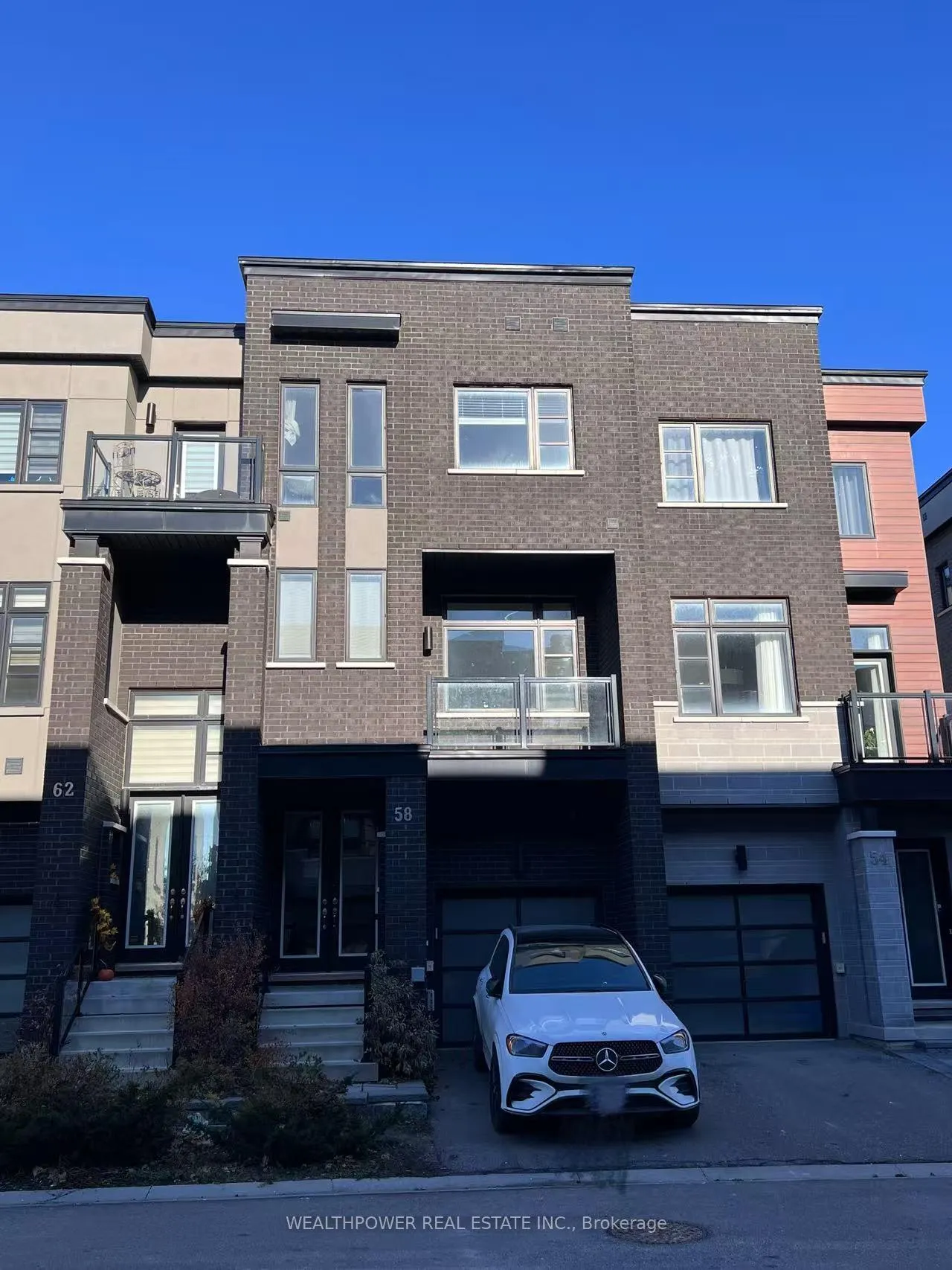 Front of 58 Laskin Drive