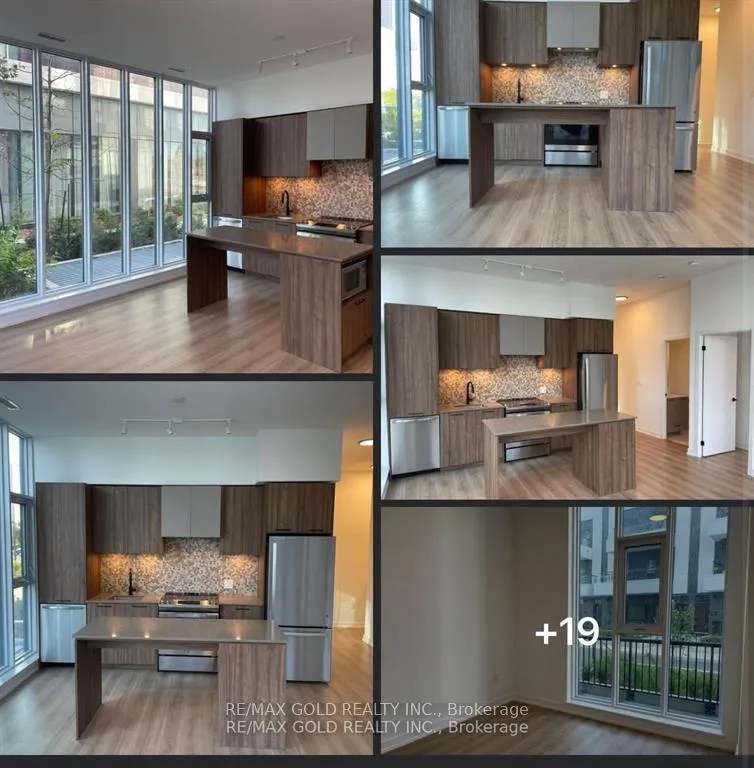 Front of Unit 104, 10 Lagerfeld Drive