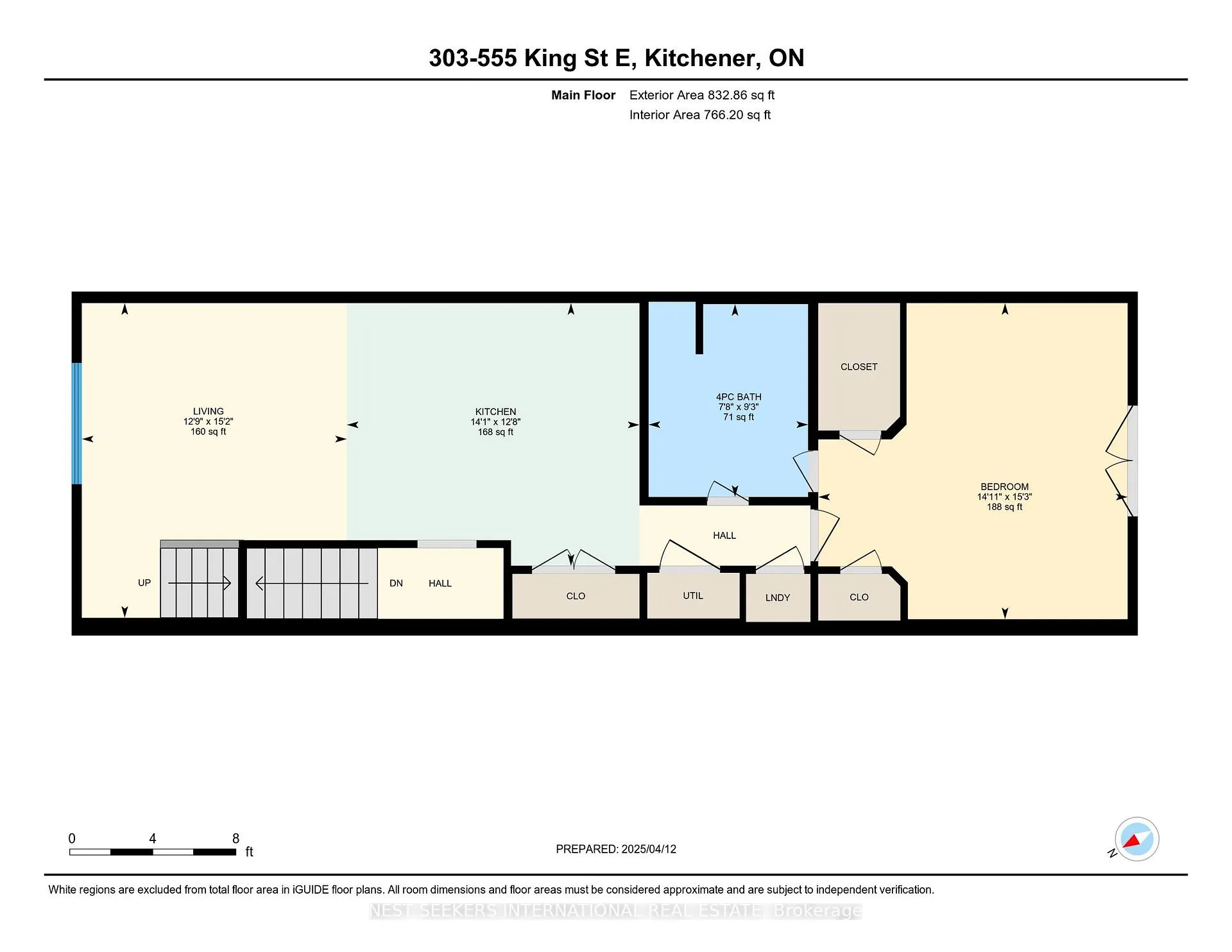 Photo 24 of Unit 303, 555 King Street E, Kitchener — HOMEH