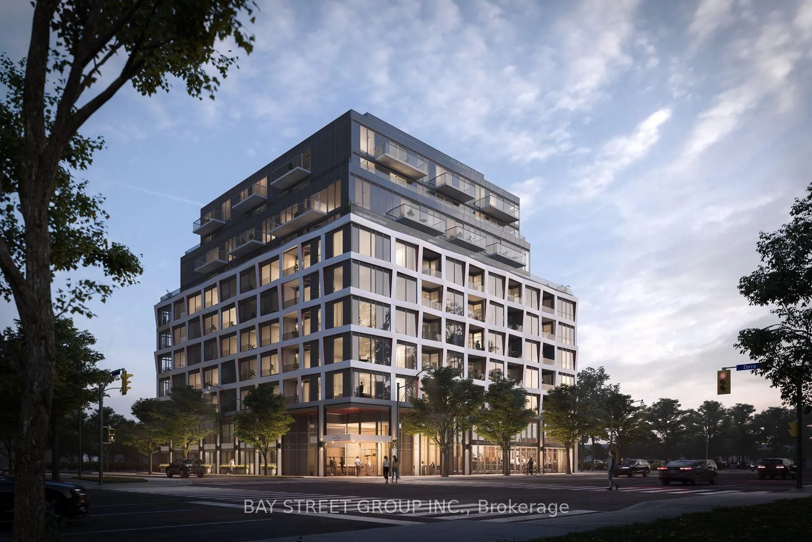 Front of Unit 209, 1195 The Queensway