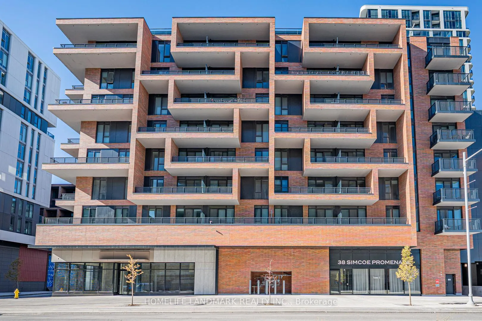 Front of Unit C410, 38 Simcoe Promenade